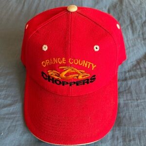 Vintage OCC ORANGE COUNTY CHOPPER HAT ADJUSTABLE CAP MOTORCYCLE